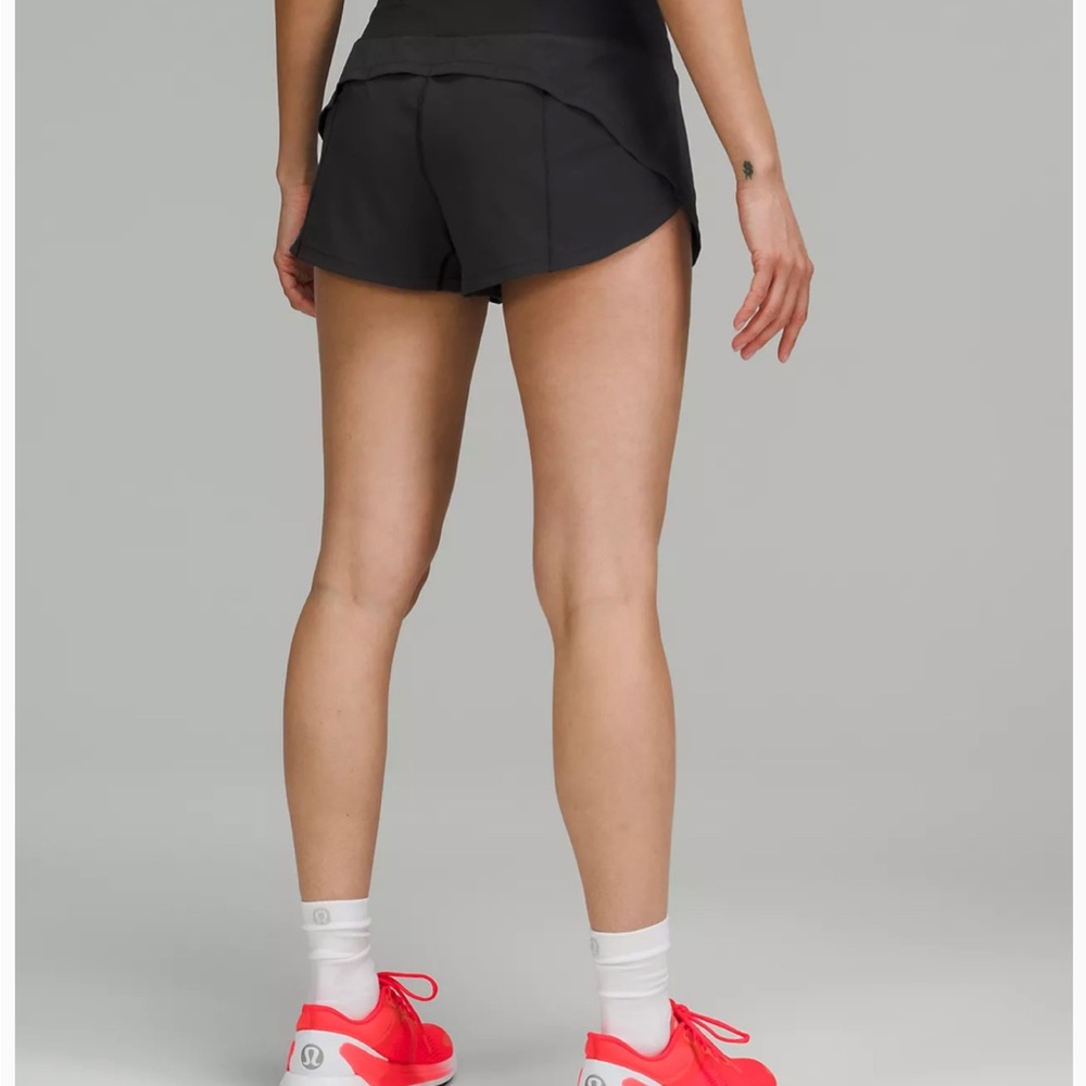 Worn 1x Lululemon size 8 Black 2.5” Speed Up LR worn 1x